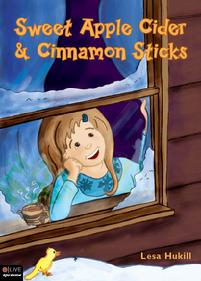 A snowy night and wildlife by moonlight, Sweet Apple Cider and Cinnamon Sticks, published by Tate Publishing